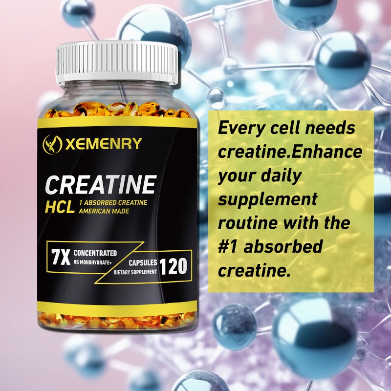 Creatine Hcl Capsule - Creatine HCl Capsules, Boost Muscle Strength,