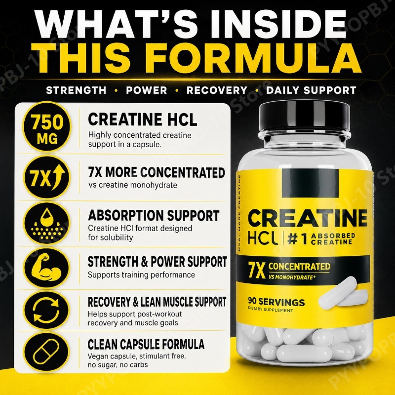 Creatine HCl 750mg 90 Capsules - Creatine Hcl Capsule 评论和价格