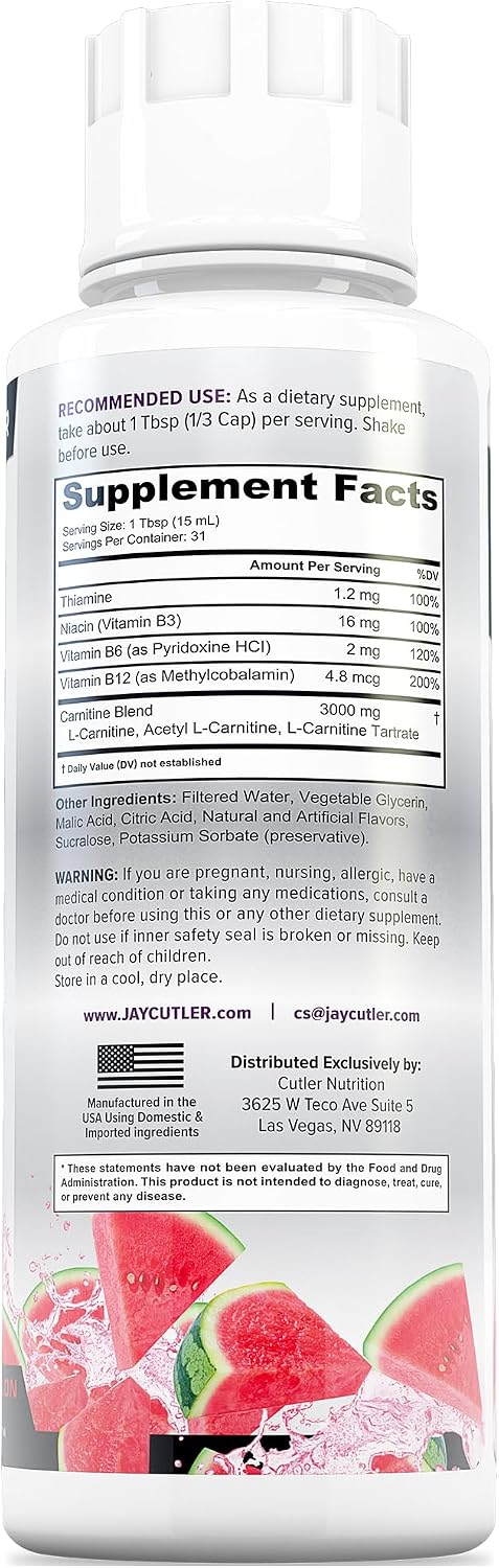 Cutler Nutrition Liquid L-Carn - L-Carnitine Liquid 评论和价格