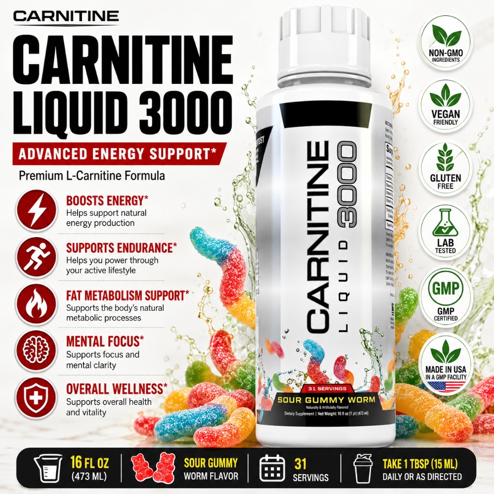 L-Carnitine Liquid 3000mg Sour - L-Carnitine Liquid 评论和价格